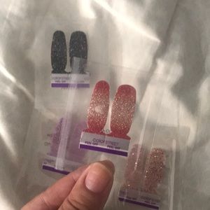 free one color street twosies nails w/ print flaws
